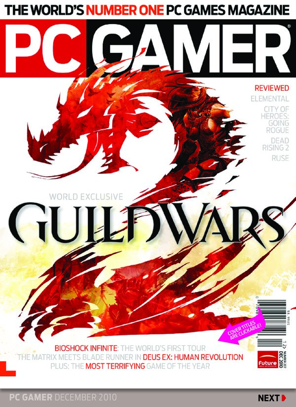 PC Gamer   207 (2010 12) cover
